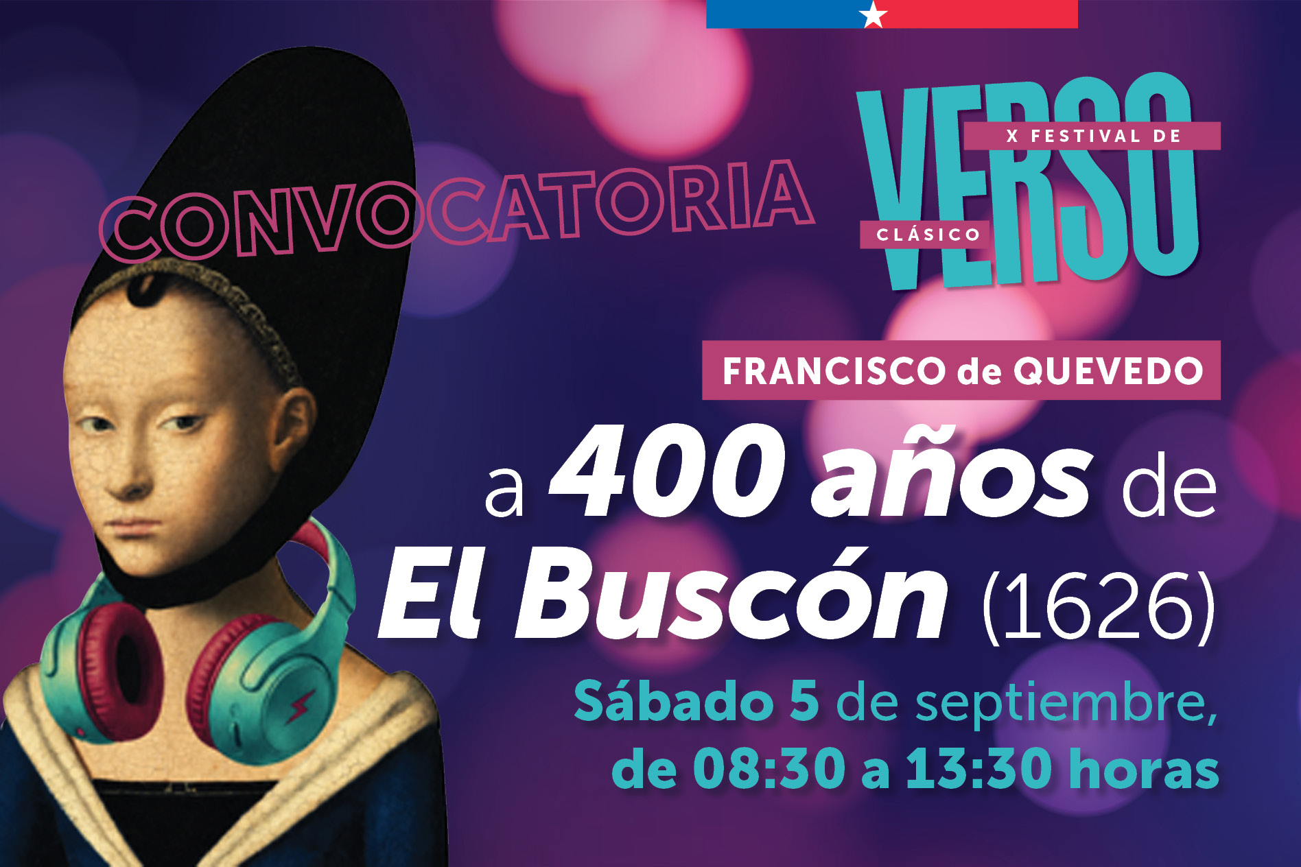 Clínica/taller de verso clásico “Francisco de Quevedo a 400 años de El Buscón (1626)”  10 años del Festival de Verso Clásico